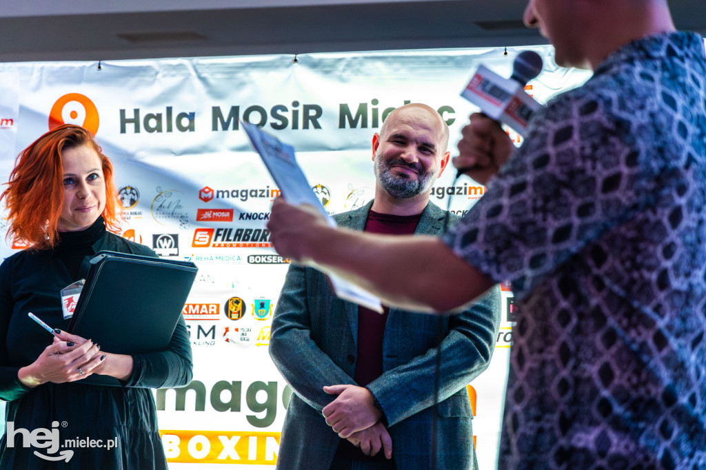 Oficjalne ważenie przed galą Magazimm Boxing Night