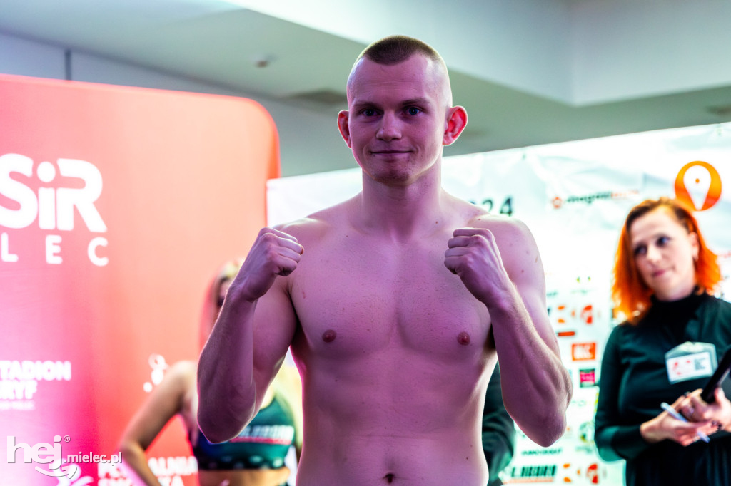 Oficjalne ważenie przed galą Magazimm Boxing Night