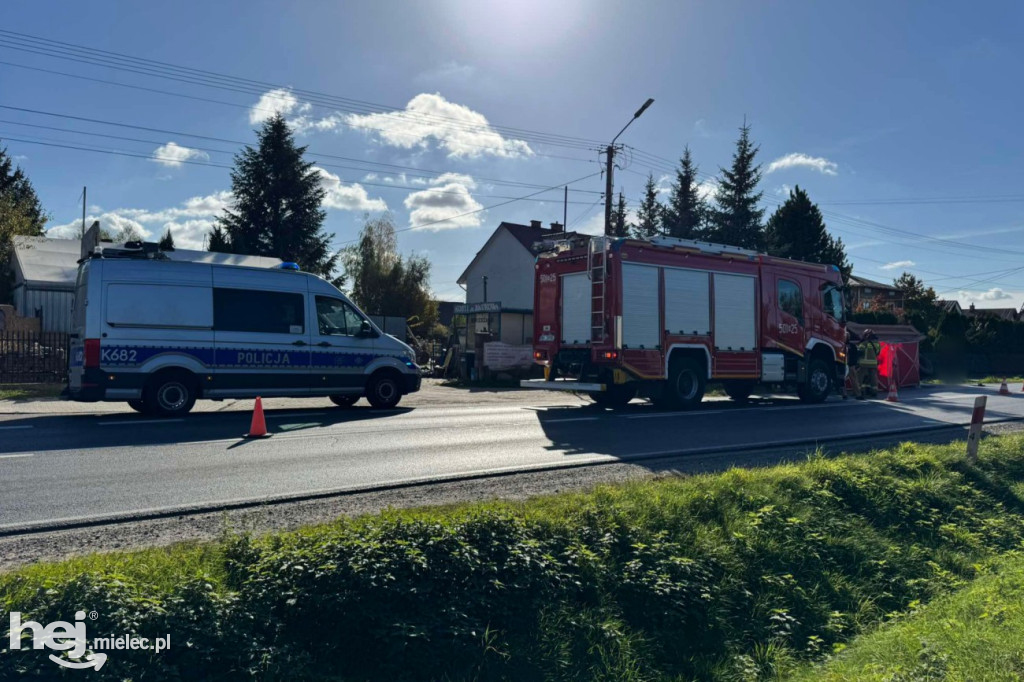 Tragiczny wypadek w Woli Mieleckiej. Nie żyje nastolatka
