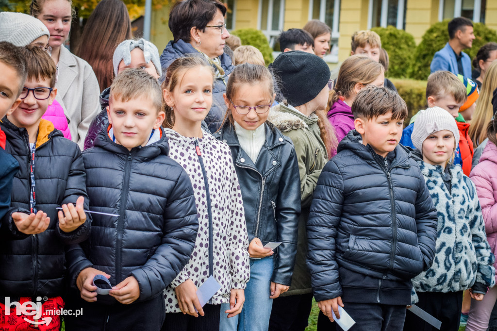 Odsłonięcie muralu „Franciszek Żwirko i Stanisław Wigura – asy polskiego lotnictwa”