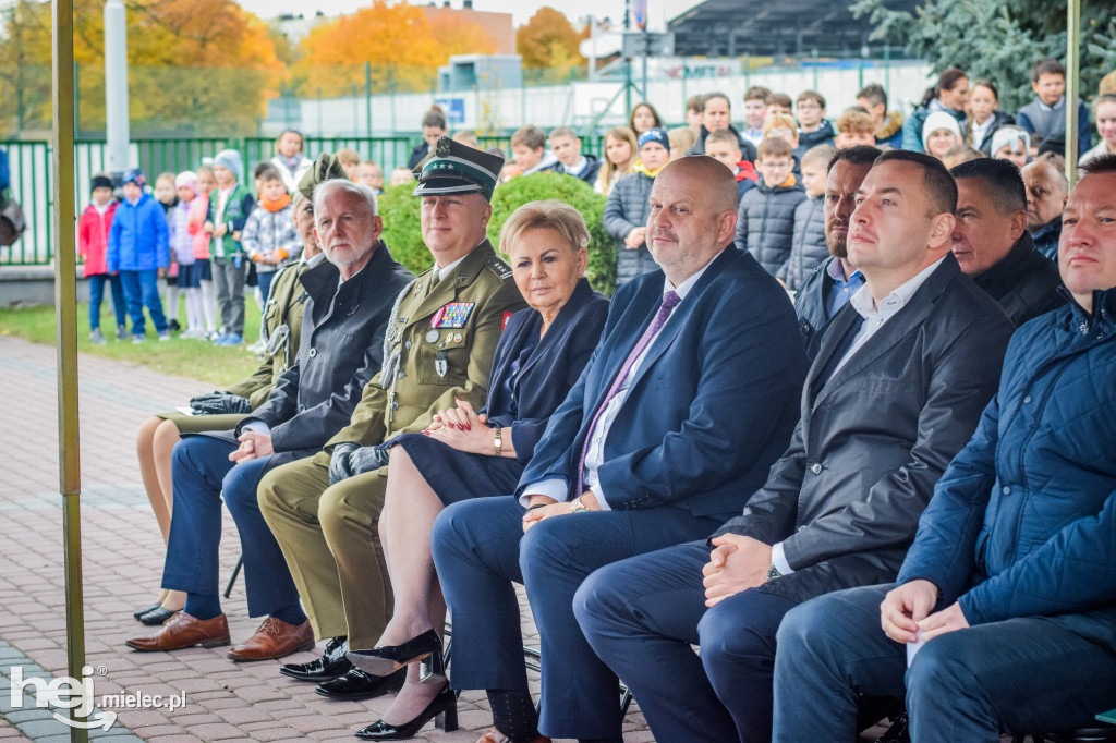 Odsłonięcie muralu „Franciszek Żwirko i Stanisław Wigura – asy polskiego lotnictwa”