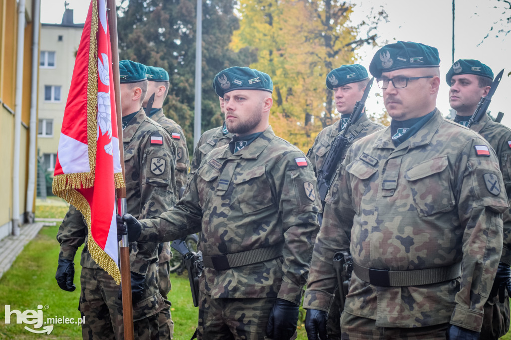 Odsłonięcie muralu „Franciszek Żwirko i Stanisław Wigura – asy polskiego lotnictwa”