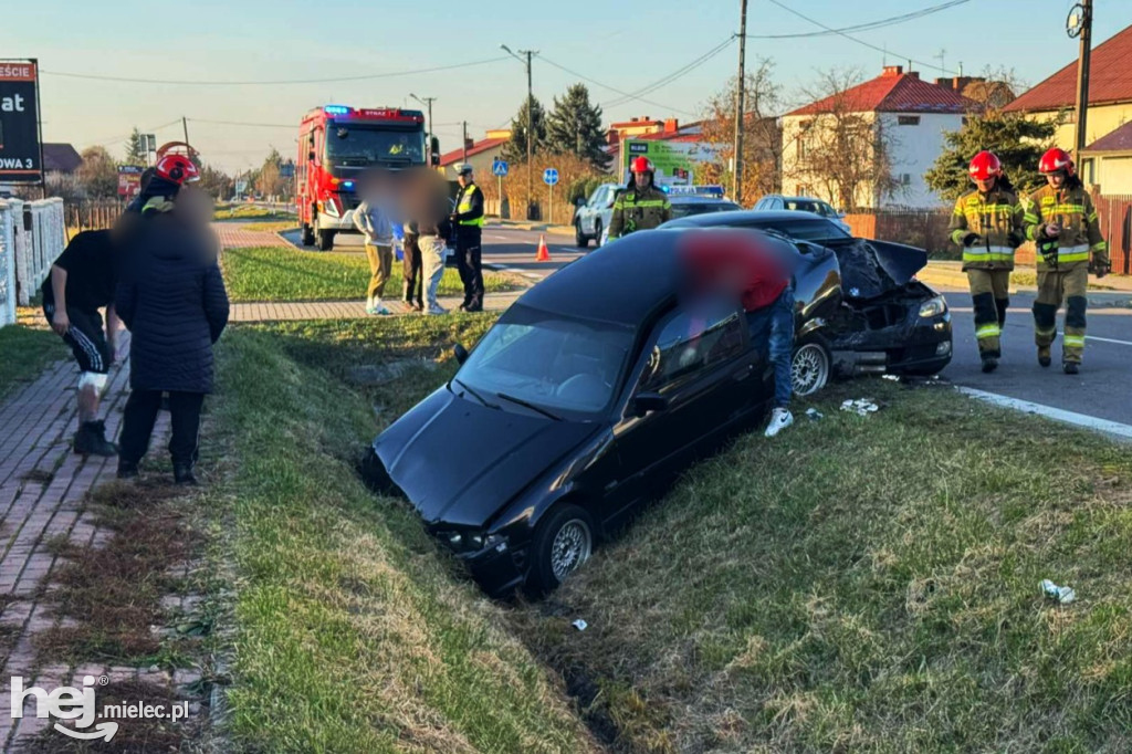 Zderzenie na Rzochowskiej. Dwa BMW