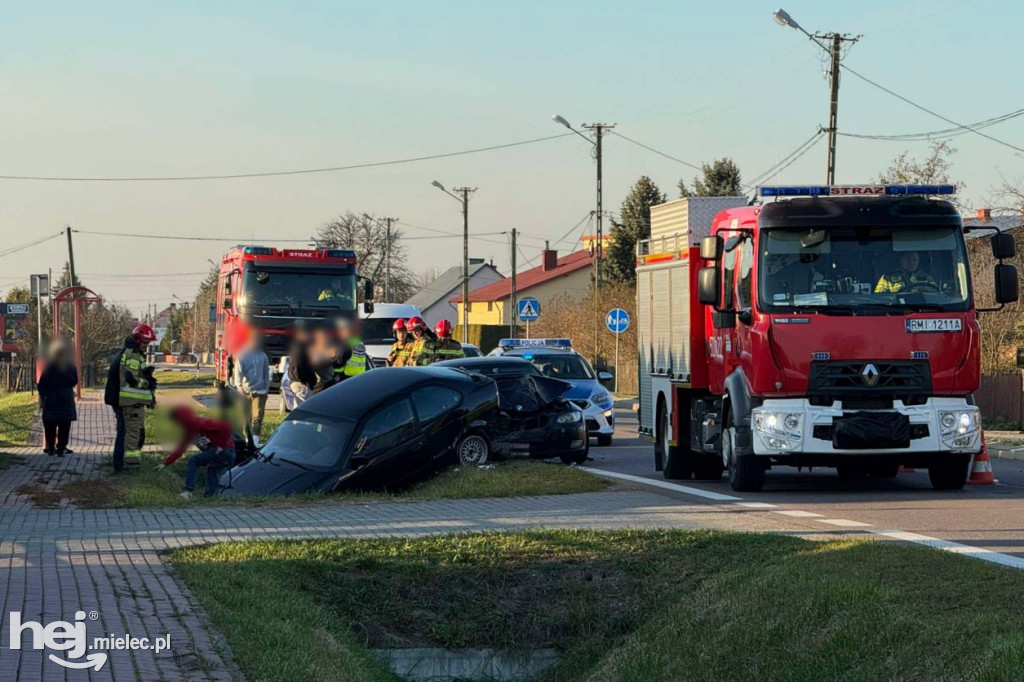 Zderzenie na Rzochowskiej. Dwa BMW