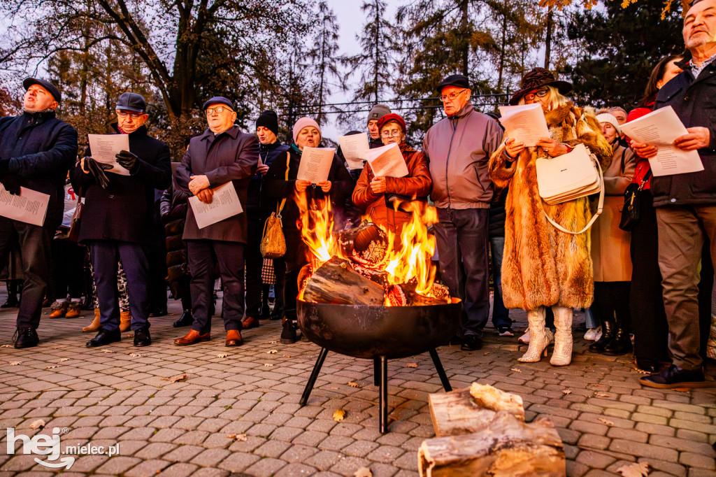 Śpiewanki Patriotyczne w Parku Oborskich w Mielcu