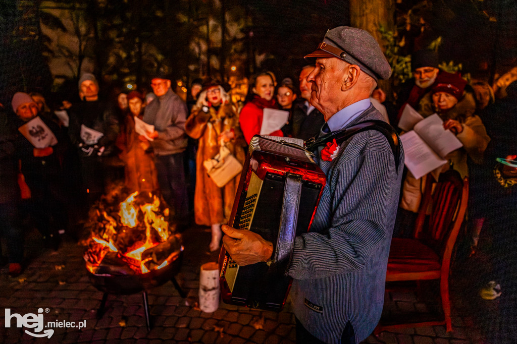 Śpiewanki Patriotyczne w Parku Oborskich w Mielcu