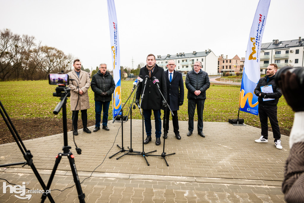 Otwarcie ulicy Starorzecznej w Mielcu