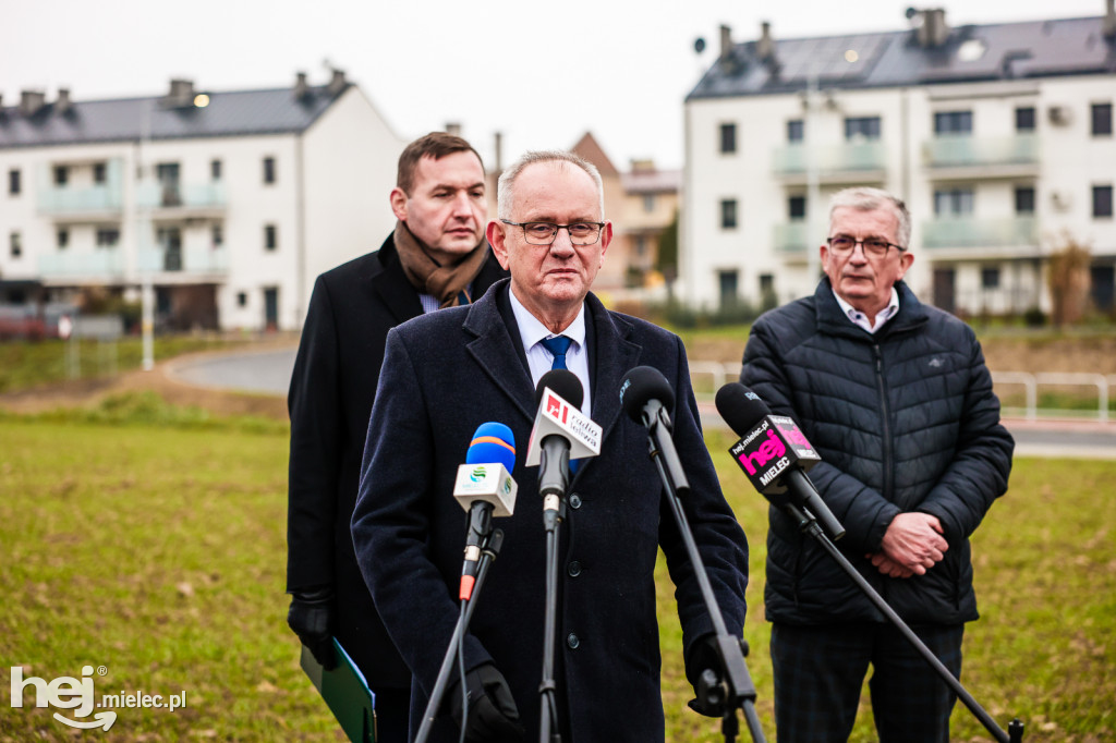 Otwarcie ulicy Starorzecznej w Mielcu