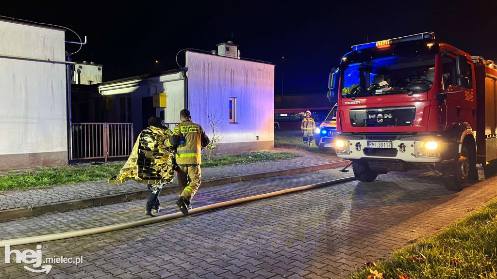 Pożar mieszkania przy ul. Inwestorów