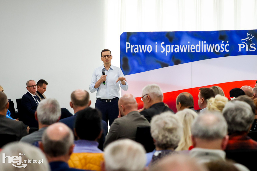 Mateusz Morawiecki w Mielcu o „ważnej bitwie”