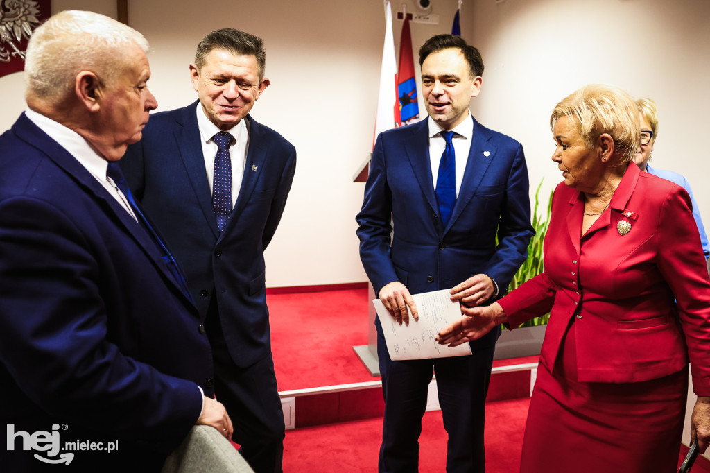 Wizyta ministra finansów w Mielcu