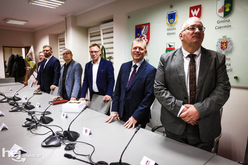 Wizyta ministra finansów w Mielcu