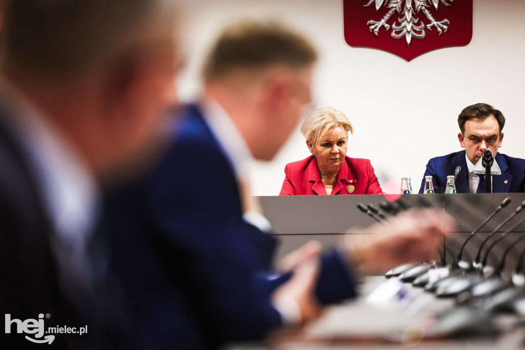 Wizyta ministra finansów w Mielcu