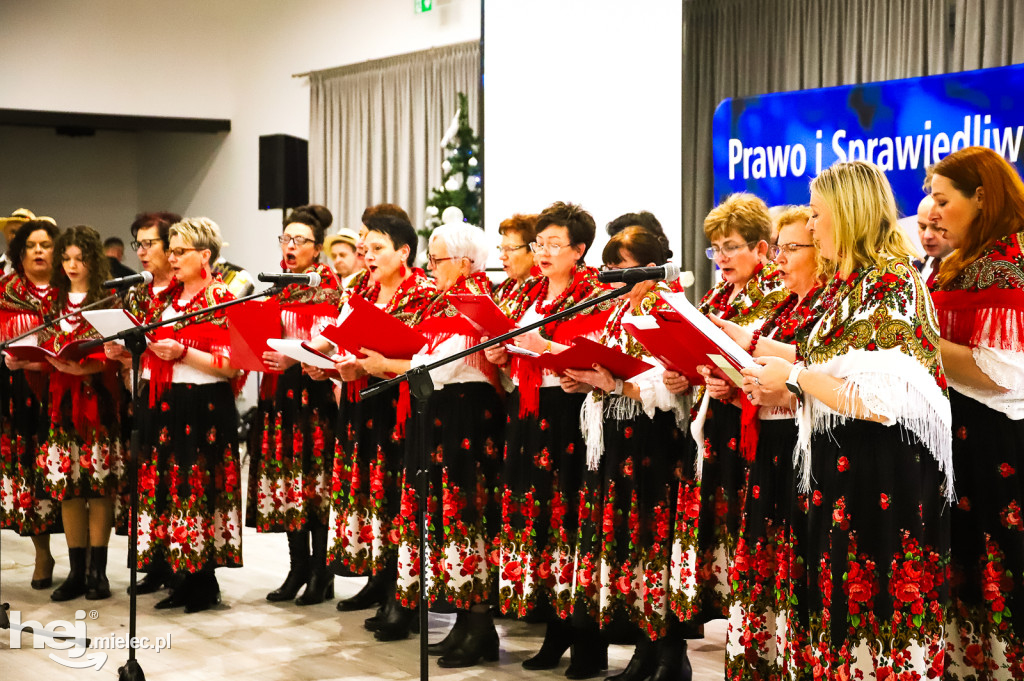 Spotkanie opłatkowo-noworoczne Prawa i Sprawiedliwości w Mielcu