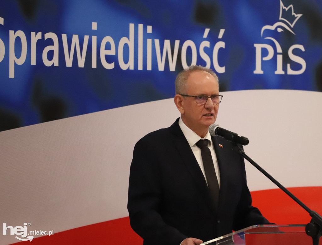 Spotkanie opłatkowo-noworoczne Prawa i Sprawiedliwości w Mielcu