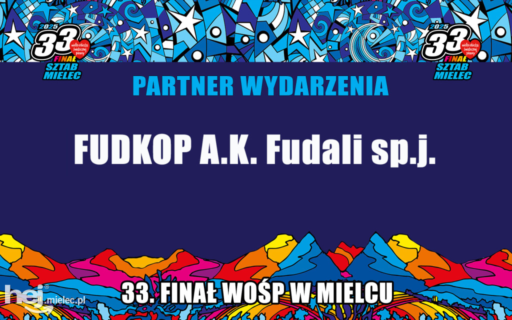 33. Finał WOŚP w Mielcu zebrał ponad 250 tysięcy! Poznaj partnerów akcji