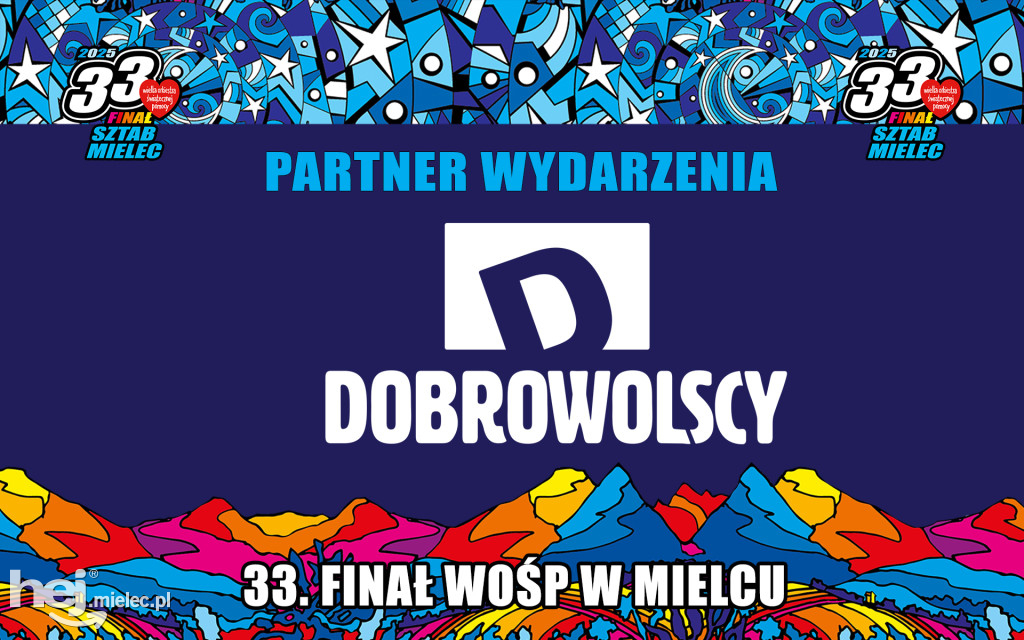 33. Finał WOŚP w Mielcu zebrał ponad 250 tysięcy! Poznaj partnerów akcji