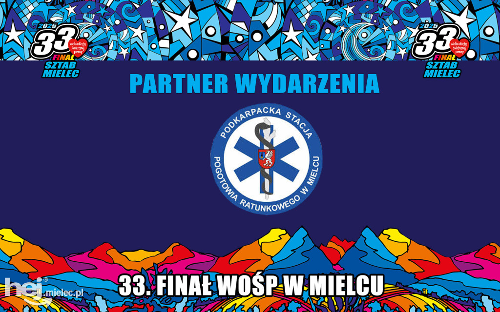 33. Finał WOŚP w Mielcu zebrał ponad 250 tysięcy! Poznaj partnerów akcji