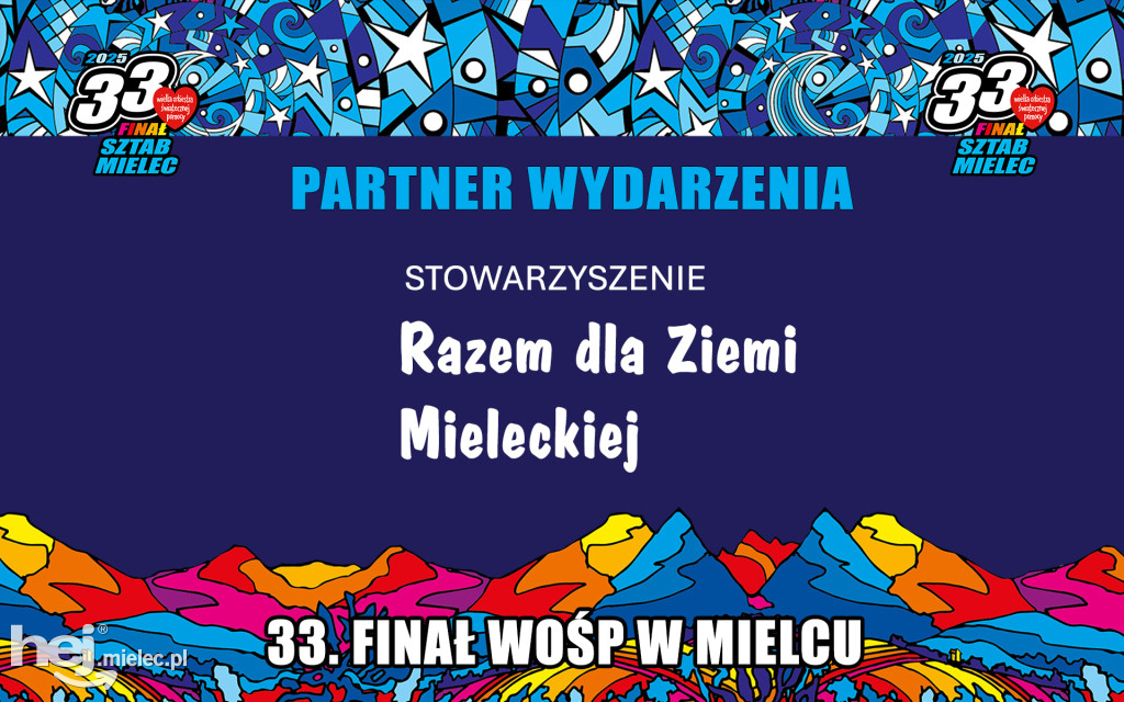 33. Finał WOŚP w Mielcu zebrał ponad 250 tysięcy! Poznaj partnerów akcji