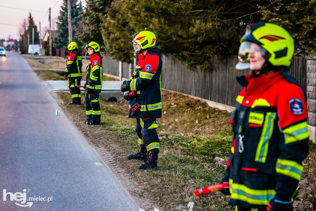 Powitanie nowego pojazdu w OSP Kiełków