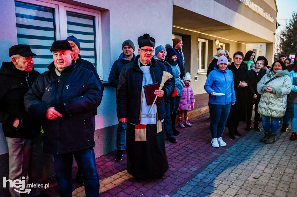 Powitanie nowego pojazdu w OSP Kiełków