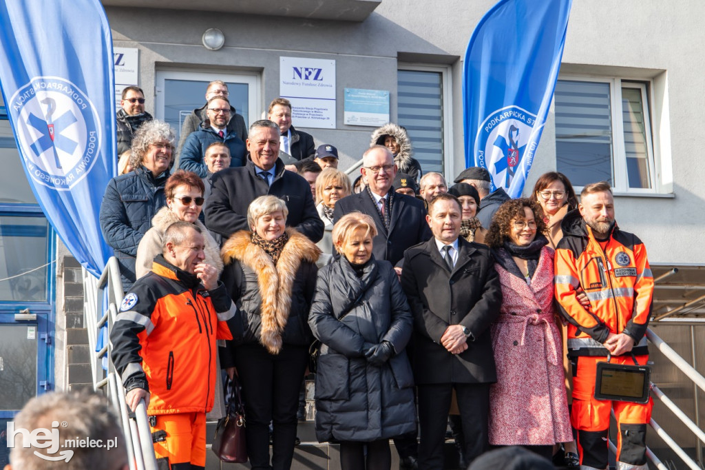 Oficjalne otwarcie podstacji pogotowia w Przecławiu