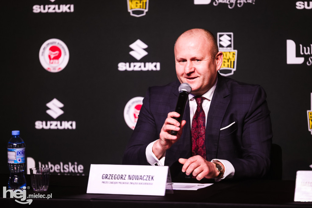 Przed galą Suzuki Boxing Night w Mielcu