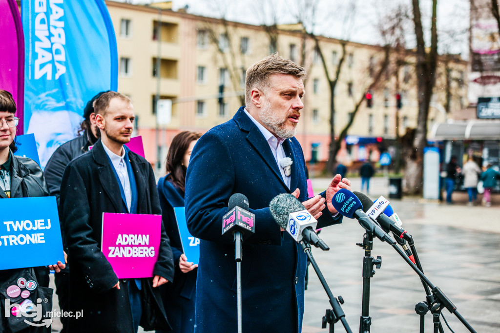 Adrian Zandberg w Mielcu