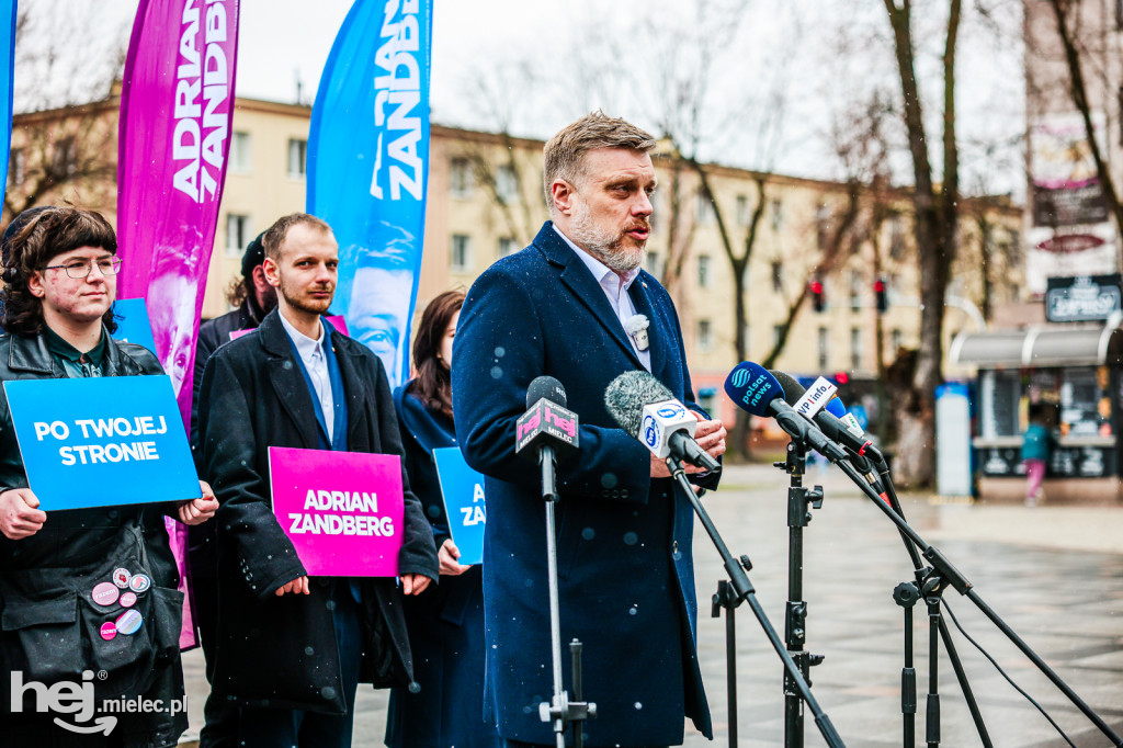 Adrian Zandberg w Mielcu