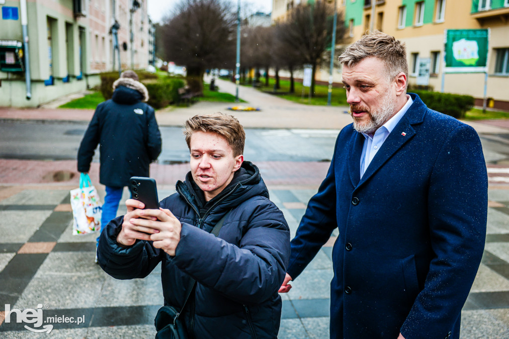 Adrian Zandberg w Mielcu