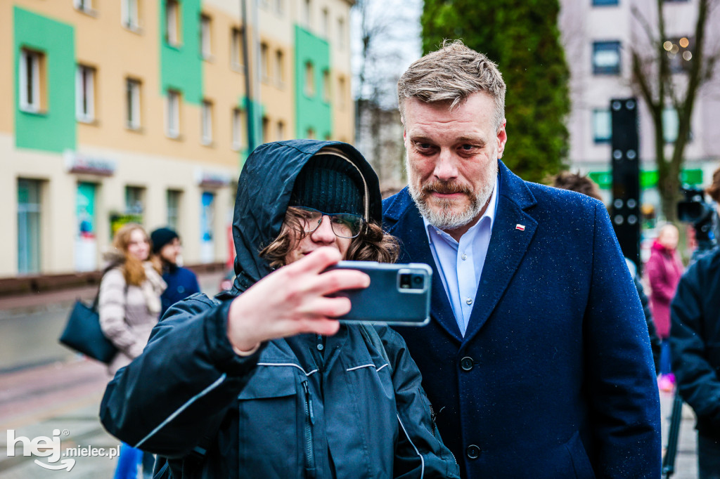 Adrian Zandberg w Mielcu