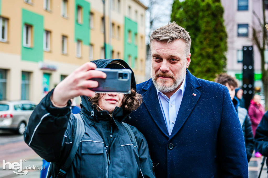 Adrian Zandberg w Mielcu