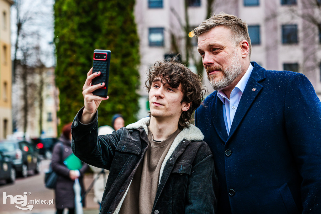 Adrian Zandberg w Mielcu