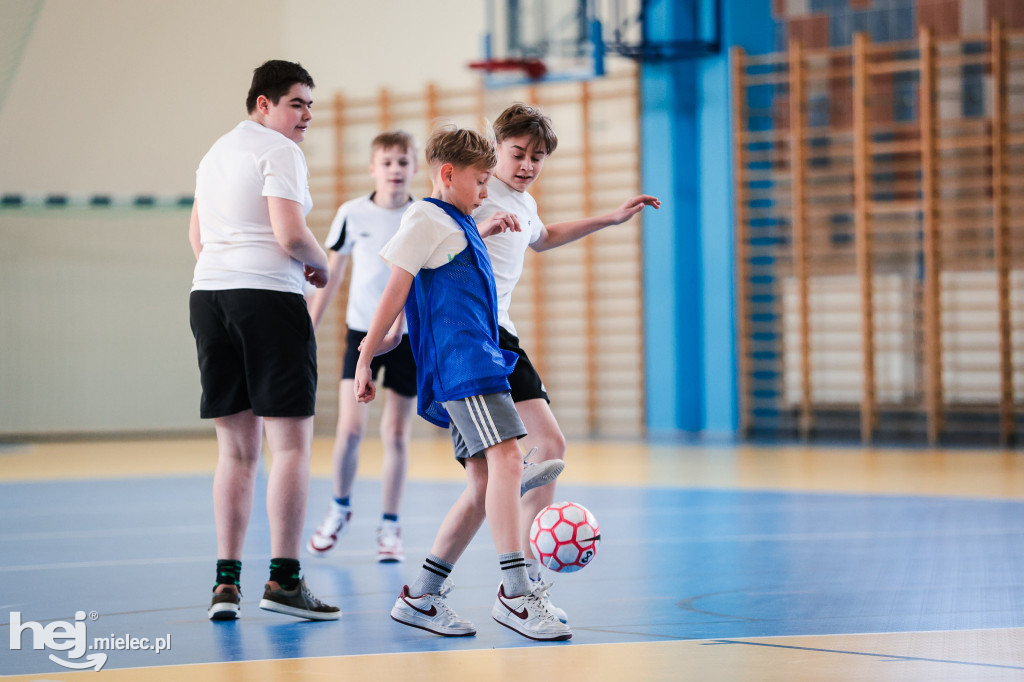 Trening reprezentacji Polski z uczniami SP11