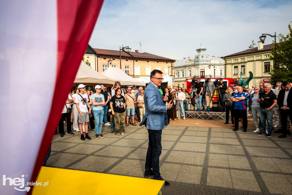 Szymon Hołownia w Mielcu