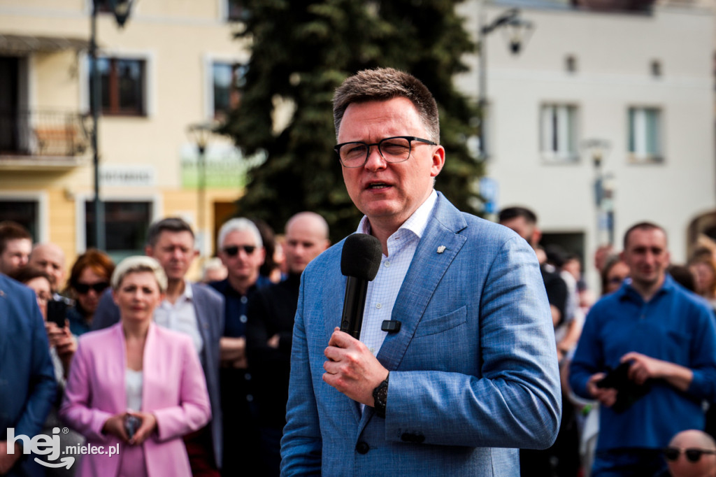 Szymon Hołownia w Mielcu