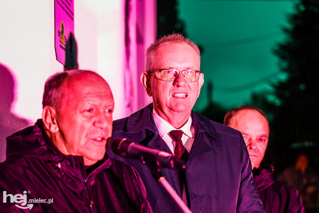 Powitanie nowego wozu w OSP Przecław