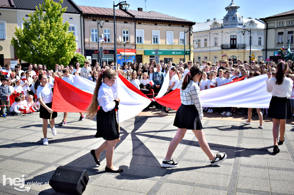 Patriotyczna uroczystość z udziałem SP nr 2