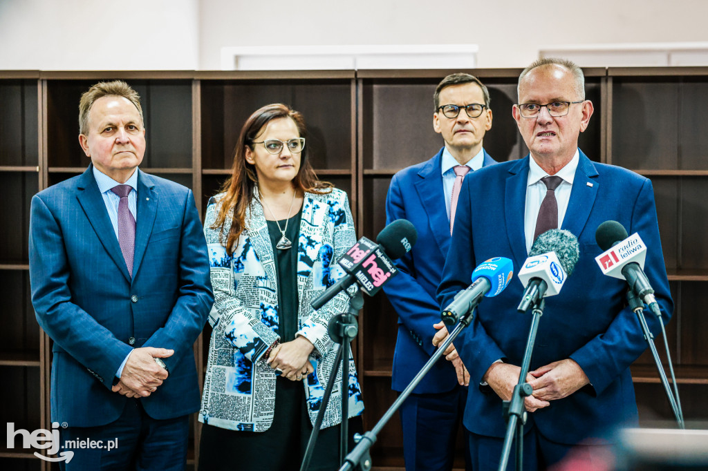 Mateusz Morawiecki w Mielcu