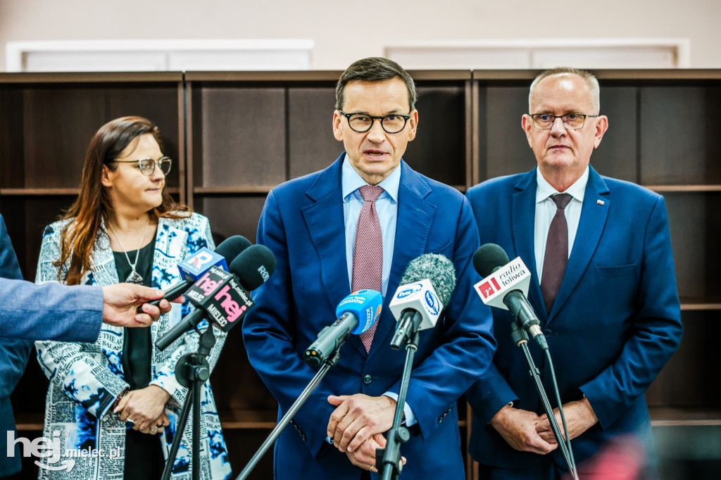 Mateusz Morawiecki w Mielcu