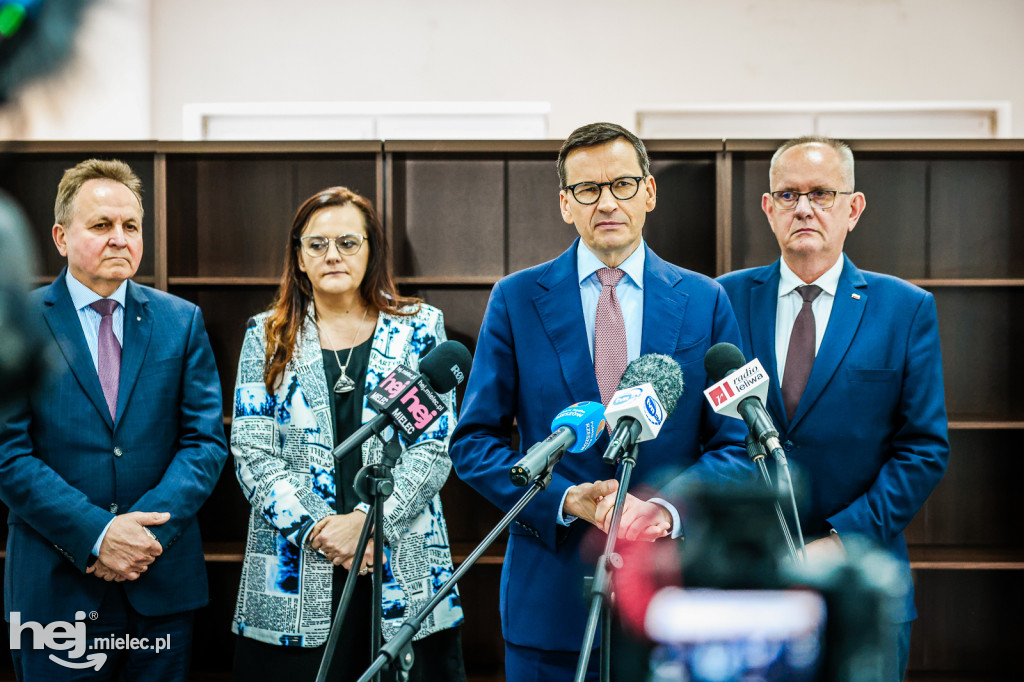 Mateusz Morawiecki w Mielcu