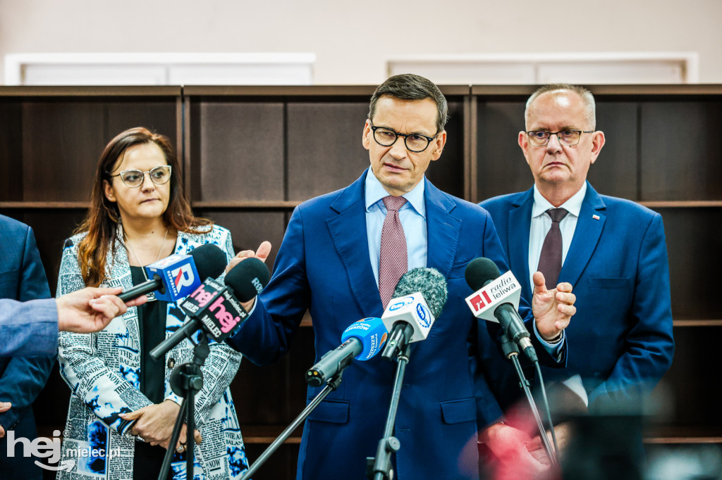 Mateusz Morawiecki w Mielcu