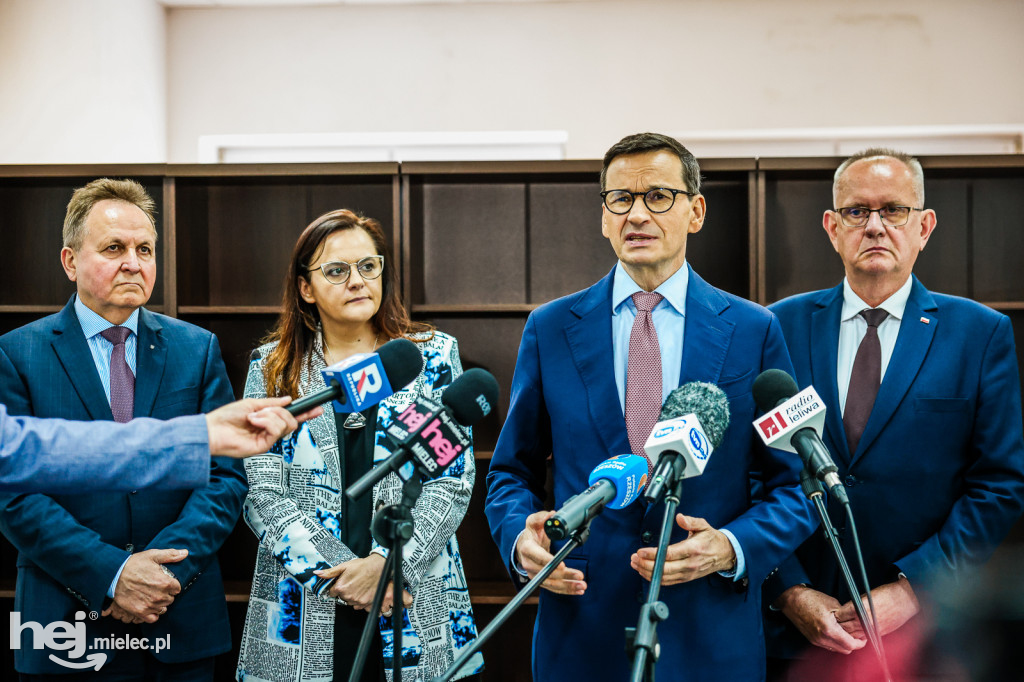 Mateusz Morawiecki w Mielcu