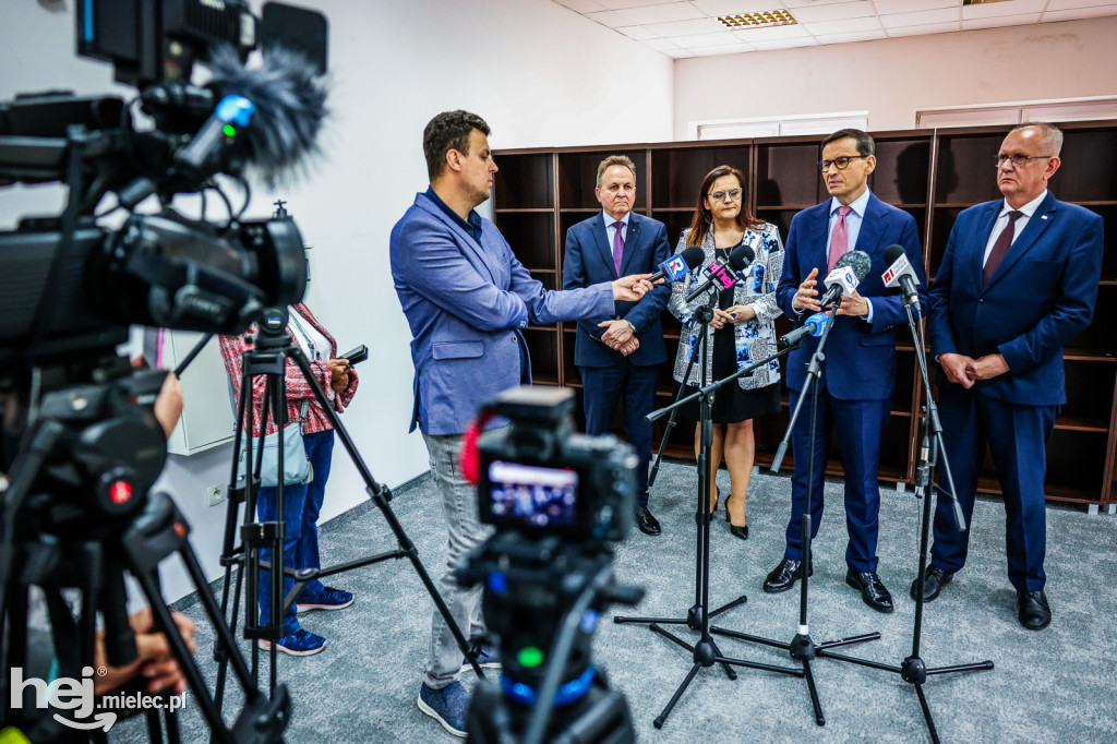 Mateusz Morawiecki w Mielcu