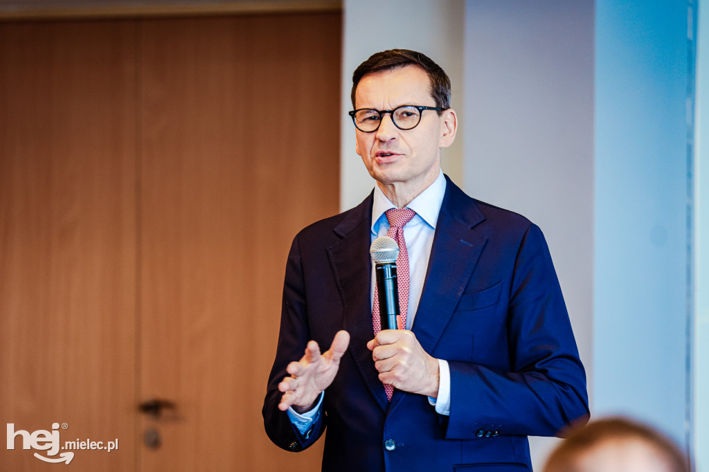 Mateusz Morawiecki w Mielcu