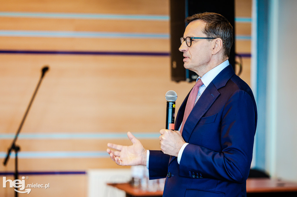 Mateusz Morawiecki w Mielcu
