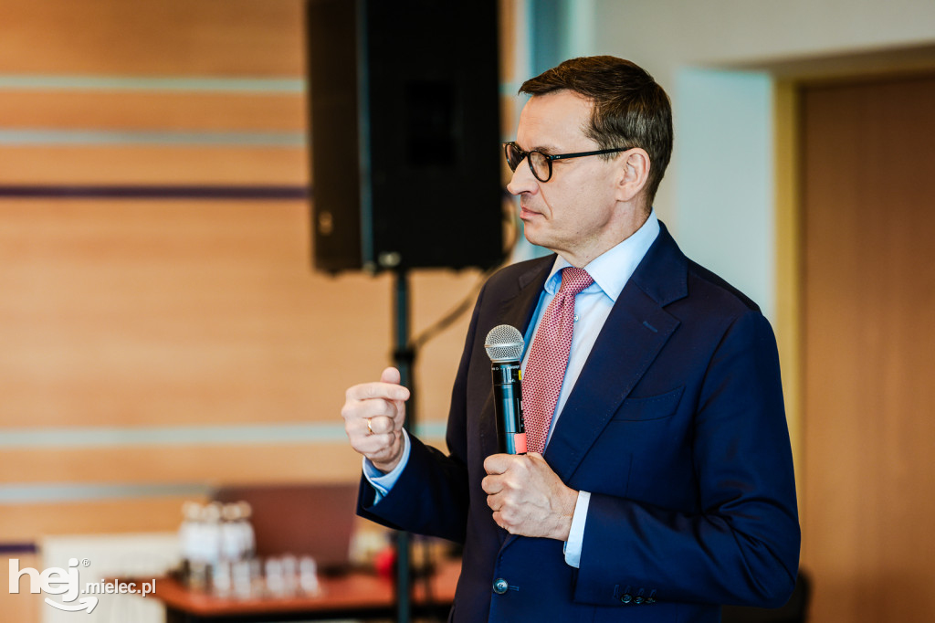 Mateusz Morawiecki w Mielcu