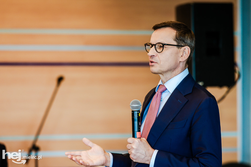 Mateusz Morawiecki w Mielcu