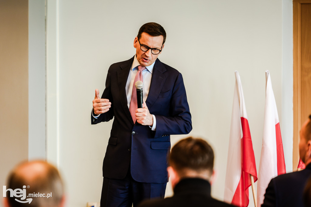 Mateusz Morawiecki w Mielcu