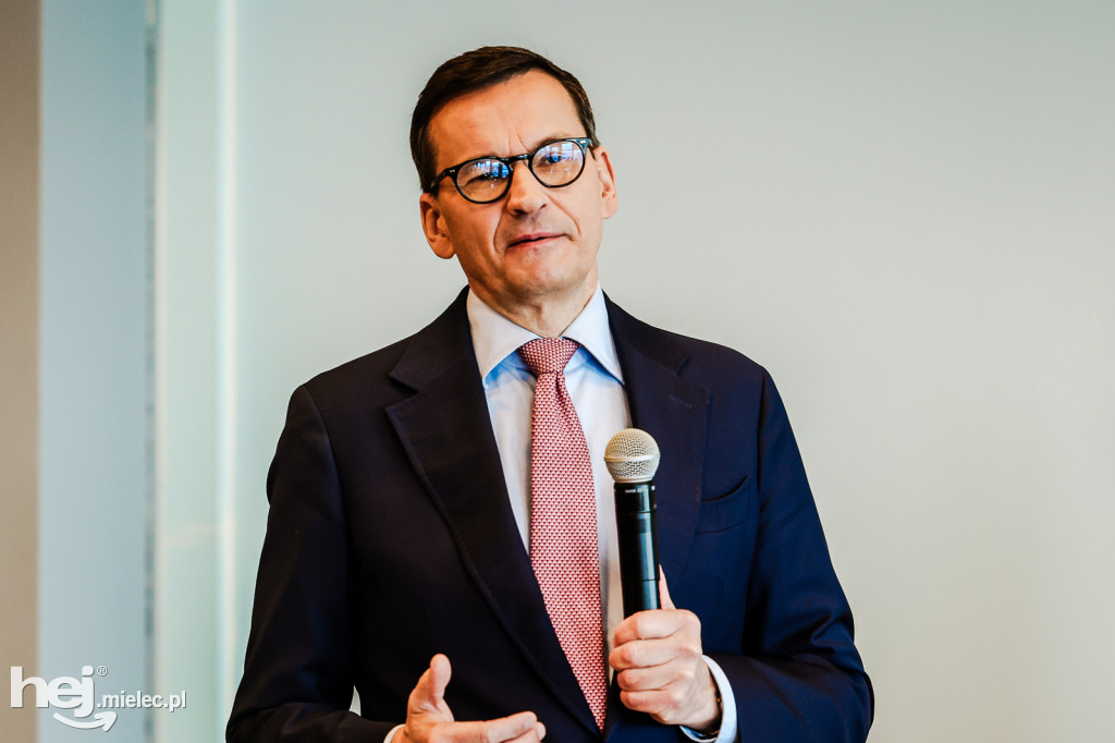 Mateusz Morawiecki w Mielcu